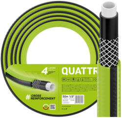 Cellfast Kerti víztömlő 4 rétegű fonattal 1/2" 50 m erős QUATTRO CELLFAST (CELLFAST0135)