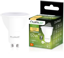 Lumileds LED izzó GU10 spotlámpa PAR16 6W = 50W 580LM 3000K Meleg 120° LUMILED mozgásérzékelővel (LUMLEDF0320)