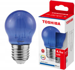 Toshiba E27 G45 LED izzó 4, 5 W = 40 W kék izzószál TOSHIBA (TOSLIG2095)