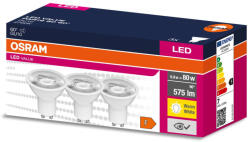 OSRAM 3DB LED izzó GU10 6.9W = 80W 575lm 2700K 60° OSRAM (4058075600188)