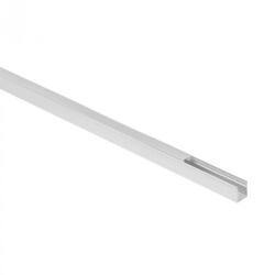 Ecolight Felületre szerelhető eloxált alumínium LED profil 2m matt borítással LED szalagokhoz + végzárókkal NW Ecolight sorozat (ECOPRO0435MR)