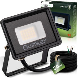 Lumileds ZONER LED reflektor 20W 1800LM 4000K IP65 fekete LUMILED (LUMNAS1610)