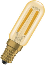 OSRAM Vintage LED izzó E14 4, 8 W = 40 W 470 lm 2200 K Meleg 320° Borostyánszínű, szabályozható izzószálas Vintage 1906 Osram (4058075849709)