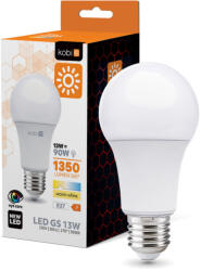 Kobi LED izzó E27 gömb alakú 13W 1350lm 3000K Meleg 270° Kobi (KOBZAR1192)