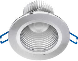 Lightech Mennyezeti lámpatest 9W süllyesztett LED DOWNLIGHT MÉLY, kerek 4000K 720lm ezüst (LTOPR0015)