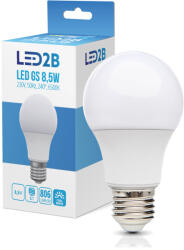 Kobi LED izzó E27 gömb alakú 9W 806lm 6500K Hideg 240° LED2B Kobi (KOBZAR1220)