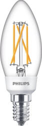 Philips LED-es gyertyakörte E14 B35 5W = 40W 470lm 2700 meleg izzószál PHILIPS szabályozható (8718699772154)