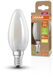 OSRAM LED izzó B35 gyertya E14 2.5W = 40W 470lm 2700K Meleg 300° 188lm/W ENERGIA CLASSIC EFFICIENCY Osram (4099854066160)