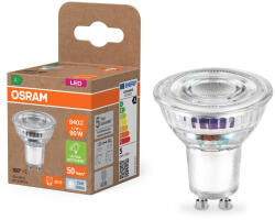 OSRAM LED izzó PAR16 reflektor GU10 4.7W = 90W 850lm 4000K Semleges 100° 181lm/W ENERGIAHATÉKONYSÁG Osram (4099854267864)