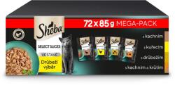 Sheba Nedves macskaeledel Sheba ízesített mix