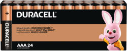 Duracell Basic AAA LR03 alkáli elemek 24 db (DURBAT1023) - luxcenter