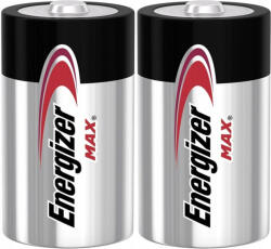 Energizer 2x ENERGIZER MAX D LR20 MN1300 E95 alkáli elem (ENEBAT1865)