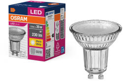 OSRAM LED izzó PAR16 reflektor GU10 2.6W = 35W 230lm 2700K Meleg 36° VALUE Osram (4058075521704)