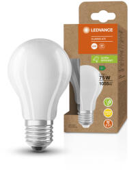 OSRAM LED izzó A60 E27 5W = 75W 1055lm 3000K meleg fehér FILAMENT LEDVANCE (4099854060151)