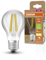 OSRAM LED izzó A60 E27 2.6W = 40W 481lm 2700K Meleg 300° Szabályozható CLASSIC Osram (4099854065194)