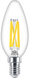 Philips LED-es gyertyakörte E14 B35 5.9 = 60W 806lm 2700K meleg 360°-os izzószál PHILIPS szabályozható (8719514449572)