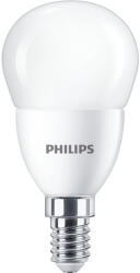 Philips E14 P48 LED izzó 7W = 60W 806lm 2700K PHILIPS CorePro (8719514313040)