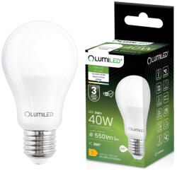 Lumileds LED izzó E27 A60 5W = 40W 550lm 4000K Semleges 260° LUMILED (LUMLEDJ0005)