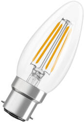 OSRAM LED izzó B35 B22d gyertya 3.4W = 40W 470lm 2700K Meleg 300° Izzószálas STAR CLASSIC Osram (4099854467264)