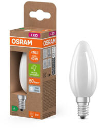 OSRAM LED izzó B35 gyertya E14 2.2W = 40W 470lm 4000K Semleges 330° 214lm/W KLASSZIKUS ENERGIAHATÉKONYSÁG Osram (4099854255632)