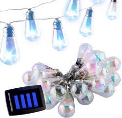 Gardenline Solar Garden Garland 20x LED fénylánc dekoratív golyók 5, 8 m hideg (CHOMSOL0036)
