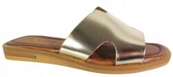 Cambell Női flip-flop papucs 25-64013GD MÉRET39 Bőr Arany Lico (25-64013BR)