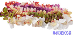  Orchidea gumis művirág fej 9 cm - Mix