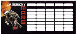 LIZZY Órarend LIZZYSULI mini 2 oldalas Mars Mission (7740001006) - papir-bolt