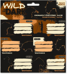 Ars Una Wild in the Dark füzetcímke 18 db, Ars Una, oroszlánok (ARS-53835437) - officetrade