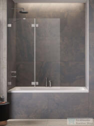 Radaway Essenza Pro PND II 110B balos kádparaván, szálcsiszolt króm 10102110-91-01L (10102110-91-01L)