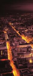 Consalnet View City Aerial of Frankfurt poszter, fotótapéta (91 x 211 cm) (C1-331VET)