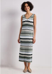 Street One Ruha - multicolor zig-zag dress - 2605