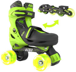 Neon Role 2 in 1 Neon Combo Skates marime 30-33 Green (YV-NT09G4) Role