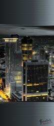 Consalnet View City Aerial of Frankfurt öntapadós poszter, fotótapéta (91 x 211 cm) (C1-2206SKT)