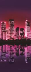 Consalnet Night City Light poszter, fotótapéta (91 x 211 cm) (C1-220VET)