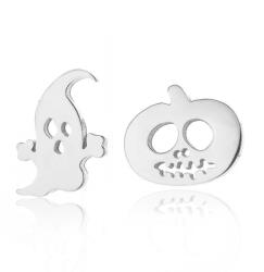  Halloween-i tök és szellem fülbevaló whitegold