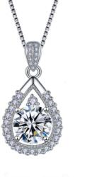  Elegáns csepp medálos nyaklánc whitegold
