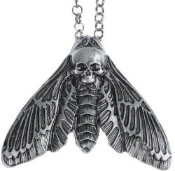 Leather & Steel Fashion choker Skull - LSF4 55
