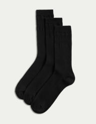 Marks & Spencer 3 чифта чорапи с фин ръб Marks & Spencer черна Marks & Spencer | Cheren | МЪЖЕ | 9-12