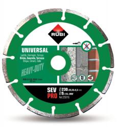 RUBI Disc diamantat pt. beton si caramida 230mm, SEV 230 Pro - RUBI-25916 (RUBI-25916) - zoomzi Disc de taiere