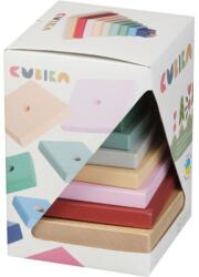 Cubika Jucarie din lemn, Cubika, Piramida Culorilor - Pastel (KR-15849)