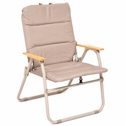 5five Simple Smart Scaun pliabil pentru camping si pescuit 5Five, otel si burete, bej (JJ-213511A)