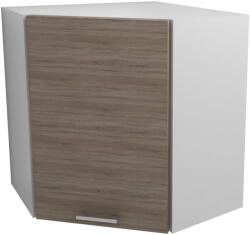 haaus Corp Superior Colt Lecce, Stejar Sonoma Inchis/Alb, 60 x 60 x 65 cm (LEC-019-SONI)