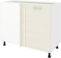 haaus Corp Baza Colt Lecce, Larice/Alb, 98 x 50 x 80 cm (LEC-012-LRC)