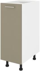 haaus Corp Baza Lecce, 1 Usa, Taupe/Alb, 30 x 50 x 80 cm (LEC-002-TPE)