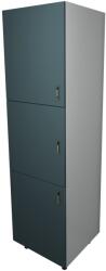 haaus Corp Turn Lecce, Verde Petrol/Alb, 60 x 57 x 210 cm (LEC-011-VRD)