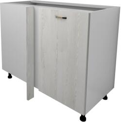 haaus Corp Baza Colt Lecce, Pin Alb/Alb, 98 x 50 x 80 cm (LEC-012-PIN)