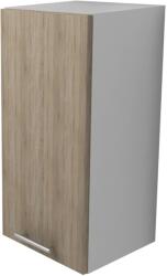 haaus Corp Superior Lecce, 1 Usa, Stejar Sonoma/Alb, 30 x 30 x 65 cm (LEC-013-SNM)