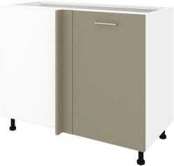 haaus Corp Baza Colt Lecce, Taupe/Alb, 98 x 50 x 80 cm (LEC-012-TPE)