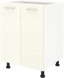 haaus Corp Baza Lecce, 2 Usi, Larice/Alb, 60 x 50 x 80 cm (LEC-003-LRC)